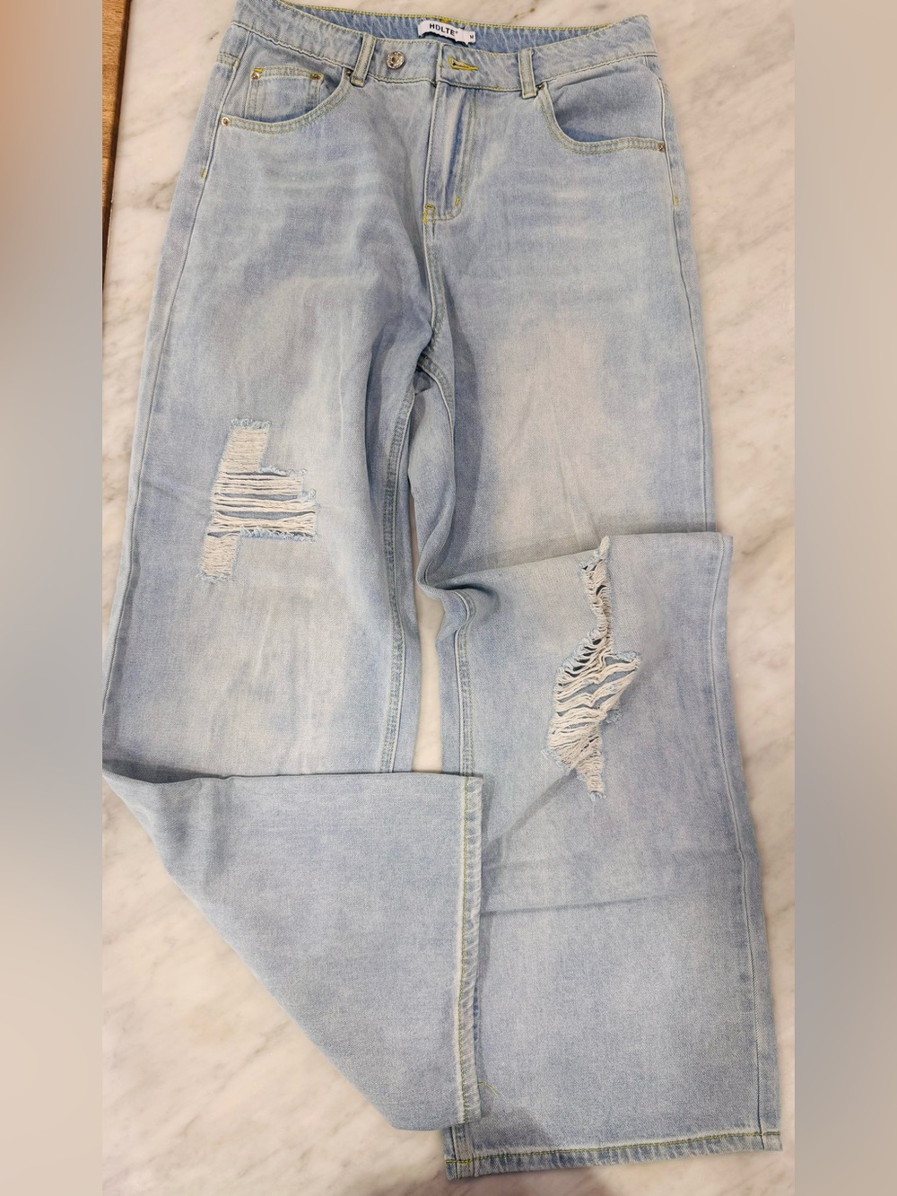 HDLTE - Wide Leg Jeans - SIZE M
